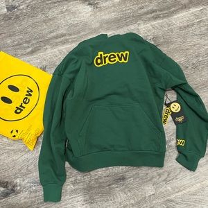 Authentic NWT Drew House Hoodie - Forest Green